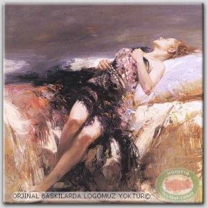 100x70cm ÇERÇEVELİ CANVAS TABLO RESSAMLAR E3448