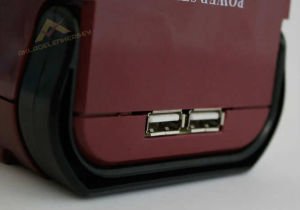 18 SMD LED 2 USB ÇIKIŞLI 6V AKÜLÜ ŞARJLI IŞILDAK