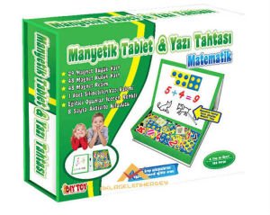 MANYETİK TABLET MATEMATİK SETİ VE YAZI TAHTASI