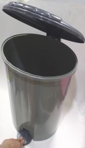 Ayak Pedallı Jumbo Çöp Kovası 32 Litre BüyükBoy Çıkabilen iç Kovalı 40x33 h:50 Sağlam Geniş Hazne