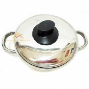 TAÇ DÜDÜKLÜ TENCERE 9 LİTRE18/10CR Nİ PASLANMAZ ÇELİK