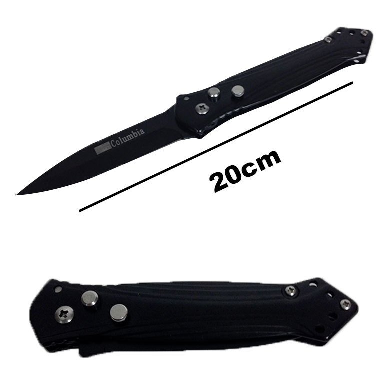 Çakı Av Bıçak Kemere Takma Klipsli Açıkken 20cm Uzunluğunda Kilit Sistemli Çelik Bıçak