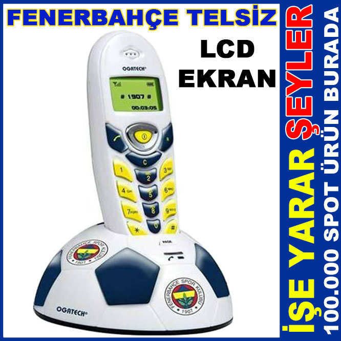 ORJ LİSANSLI FENERBAHÇE TARAFTARI TELSİZ TELEFON