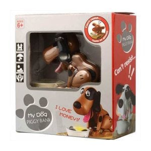 Para Yiyen Köpek Kumbara Choken Bako Oyuncak Bozuk Para Kasa Kumbara Pilli Eğitici Oyuncak Para Kasası