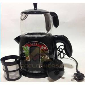 Elektrikli 2 Süzgeçli Ekonomik İster Kettle İster Çay Seti
