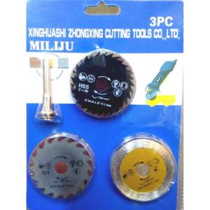 Freze Dramel Gravür Makinası Testere Seti Hss 3 Parça