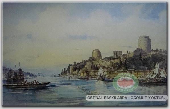 100x70cm ÇERÇEVELİ CANVAS TABLO OSMANLI TBL -679