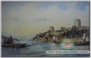100x70cm ÇERÇEVELİ CANVAS TABLO OSMANLI TBL -679