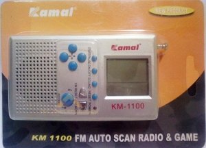 AUTO SCAN FM RADYOLU ÇOK OYUNLU EL TETRİSİ