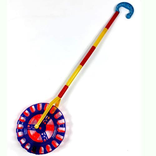 Büyük Boy Oyuncak Sürülebilir Çanlı Tekerlek Bason 70 Cm