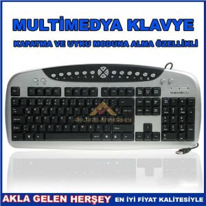 BEWELL STANDART USB KABLOLU PROFESYONEL KLAVYE