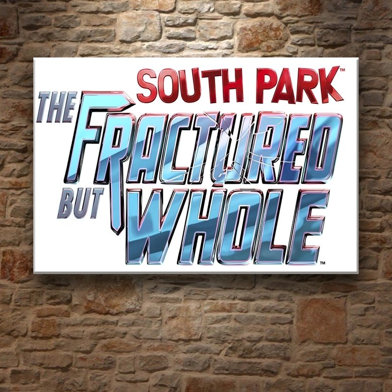 SOUTH PARK TFBH LOGO 7 değişen ölçü ORİJİNAL KANVAS TABLO